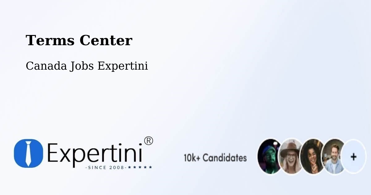 Terms of Service – Vulcan - Canada Jobs Expertini